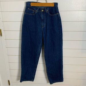 Vintage LL Bean Jeans 90s high waisted mom jeans stonewash straight leg size 10R